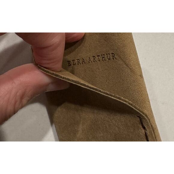 Ezra Arthur Leather Cash Card Wallet Minimal Classic Whiskey - Picture 4 of 6